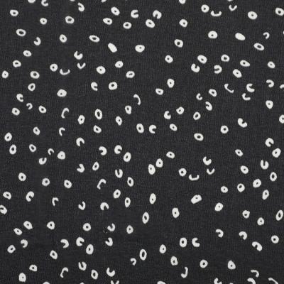 China Small Circle Poly Numeral Printing Antistatic Most Favorable Price Pure Woven Chiffon Fabric for sale