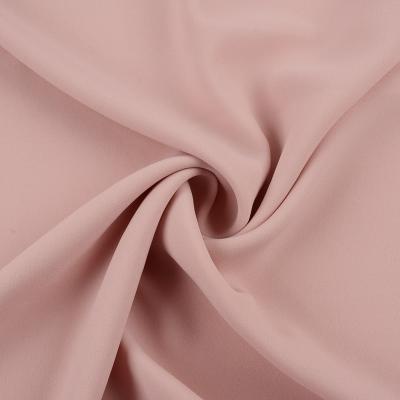 China Antistatic Stock And Make To Order Solid Antistatic Crepe Stretch Spandex Polyester Fabric for sale