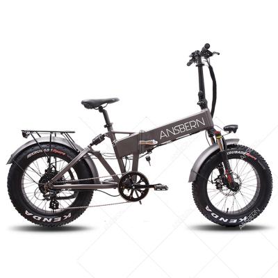 China Hot Sale 48V 750W Aluminum Alloy Hidden And Battery Removeable Folding E Bike Electric Bicycle for sale