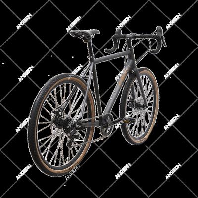 China Aluminum Alloy Ansbern New Design 650B Rim Microshift 8 Speed ​​Road City Bike Gravel Bike for sale