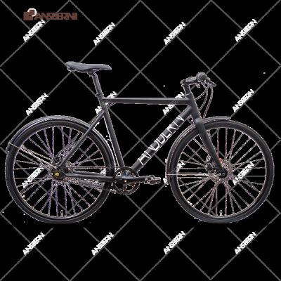 China Alloy Ansbern 700C 7 Speed ​​City Bike Carbon Belt Drive Aluminum City Bike for sale