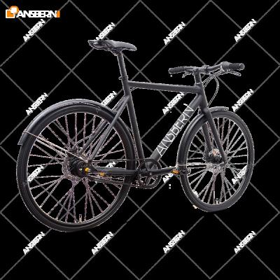 China Ansbern Product 700C Aluminum Head Frame Doors Carbon Drive CDX Belt City Bike / Road Aluminum Bicycle for sale