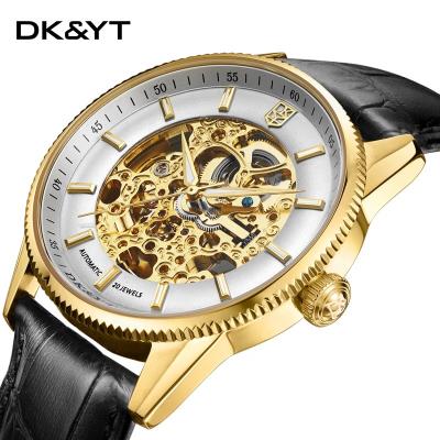 China Luxury Brand Herren Uhr Men Automatic Watch 2021 Date High Quality Leather Strap Automatic Mechanical Relojes Hombre for sale