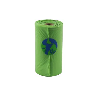 China Stored Custom Printed Organic PLA Pet Waste Eco Compostable Dog Poop Bags Biodegradable Pet Cleaning And Grooming for sale