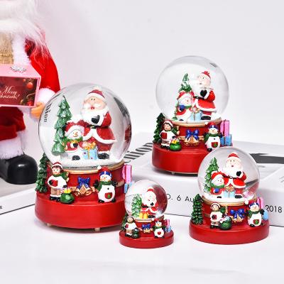 China Europe blue microphones throw snowballs snow globe snow globe glitter snow globe for sale