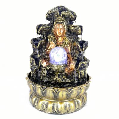 China Indoor Hindu Wall Hanging Shiva Statue Hindu God Hindu God Fountain India for sale