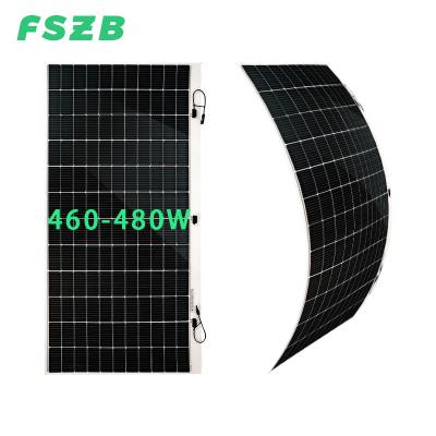 China Lightweight Soft Flexible Solar Power System Solar Panel Solar Panels Photovoltaic Module 460W 470W 480W for sale