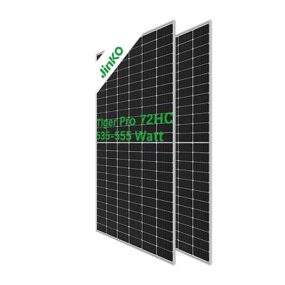 China Wholesale Tiger Pro 72HC 535W 540W 545W 550W 555W Perc PV Solar Panel Mono Module Panel 182mmx182mm from Jinko for sale