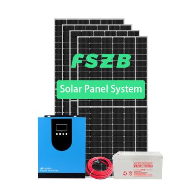 China Home Wholesale Customized Full Black China Solar Battery Panels Good Quality for sale