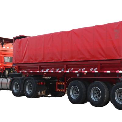 China Heavy duty semi trailer made in China for convenient unloading and transportation of sand and gravel materials for sale