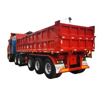 China China Liangshan Tiantong dump truck safety trailer of truck trailer and environmental protection for sale