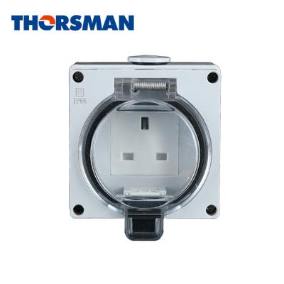 China THORSMAN BS IP66 Commercial Waterproof Electrical Switch Socket for sale