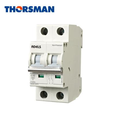 China PC + ABS THORSMAN Used In PV Nonpolarity Solar Power System DC Mini Circuit Breaker for sale