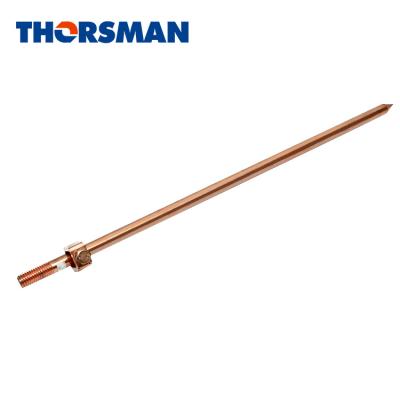 China Power Fitting Copper Bonded Grounding Rod for sale