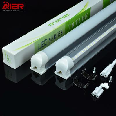 China Garage High Lumen Integrated Tube Aluminum PC T8 Integrated LED Lamp Light For Indoors for sale