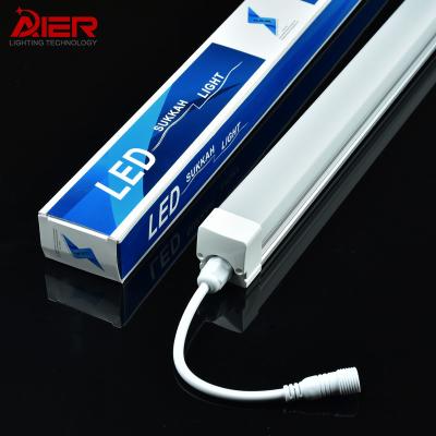 China 18w ip65 waterproof led warehouse tube T8 v shape refrigerator freezer tube light 2FT 3FT 4FT 5FT supermarket vapor proof light fixture for sale