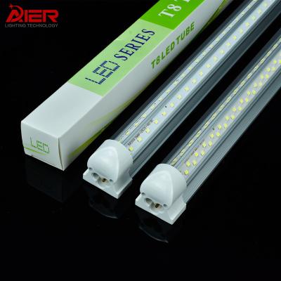 China Super Bright Indoor Lighting Shaped Warehouse Store Lights 36W Integrated T8 Led Tube for sale