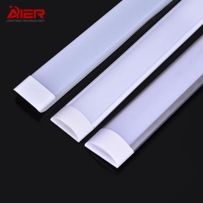 China Office High Lumen Commercial Celling 72W Led Purification Lamp SMD2835 4FT Indoor Lighting Fixtures LED Batten Lights 1200mm for sale