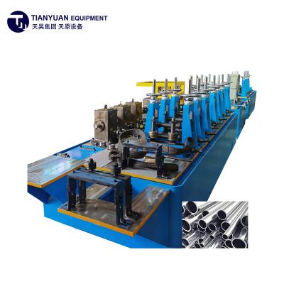 China Decorative SS Pipe Tube Mill TIG Welding Decorative Stainless Steel Tube Making Machine for sale