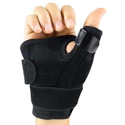 China Adjustable Elasticity Newlucky Thumb Brace Stabilizer Splint Spica Wrist Guard for sale