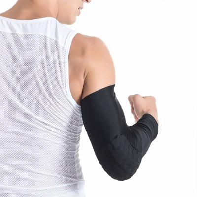 China 2020 Antibacterial Arm Sleeves Basketball Soccer Volleyball Protector Honeycomb Elbow Pads for sale