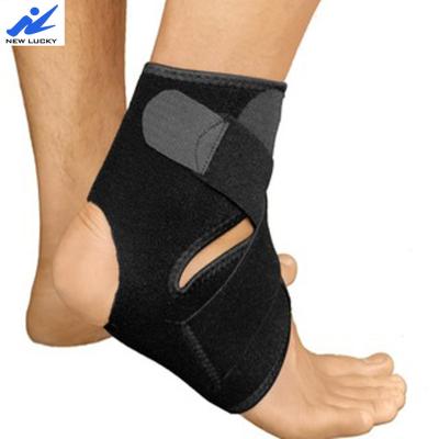 China Protector & warm& Waterproof Strong Ankle Brace Ankle Brace Compression Ankle Support Brace With Adjustable Wrap for sale