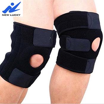 China Protector & warm& waterproof adjustable neoprene knee support with patella brace for sale