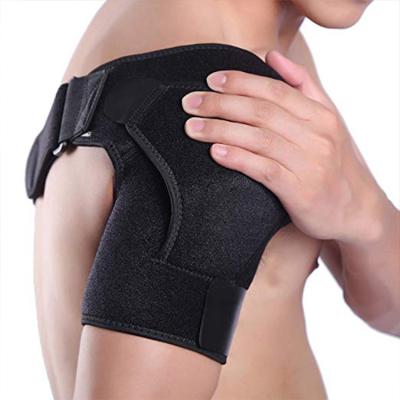 China Newlucky Protective Shoulder Stability Brace with Pressure Pad Light and Breathable Neoprene Shoulder Support for sale