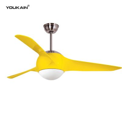 China Factory supply electric ceiling fan factory supply yellow color 54 inch white electric shade ceiling fan ceiling fan zu verkaufen