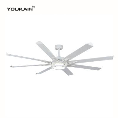 Китай 108 Inch Amazing Industrial 220 Volt DC Giant Aluminum Motor Big Led Lighting Ceiling Fan продается