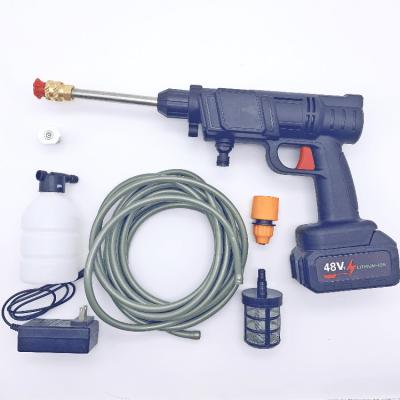 China China-chic New Top Quality 48V Portable High Speed ​​Car Lithium Battery Water Jet Gun Cordless Seal for sale