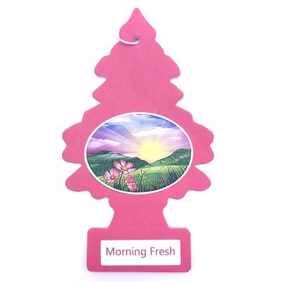 China New Small Or 7X12cm Car Air Fresheners Custom Made Perfume And Home Paper Trees Logo 10X10 Fashionable China Wholesale Design for sale