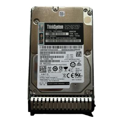 China High Quality Hdd Product Internal Server Hard Disk 600G 15K 00YK011SAS interface15000 RPM hard disk for sale