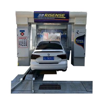 China Automatische tunnelwasmachine met warm gedompeld gegalvaniseerd stalen frame Te koop