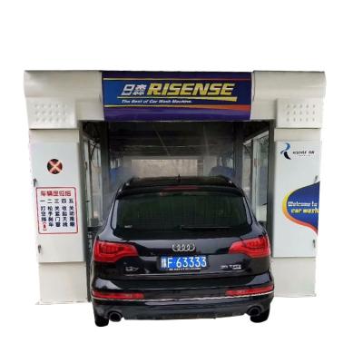 China 5300x2200x2100mm Fully Automatic Tunnel Car Wash Machine System for sale