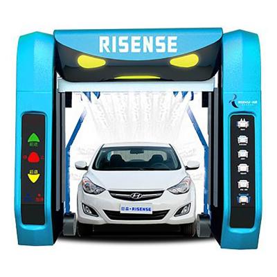 China Risense Double Arm Full Automatic Touch Free Touchless Machine The Future of Car Wash for sale