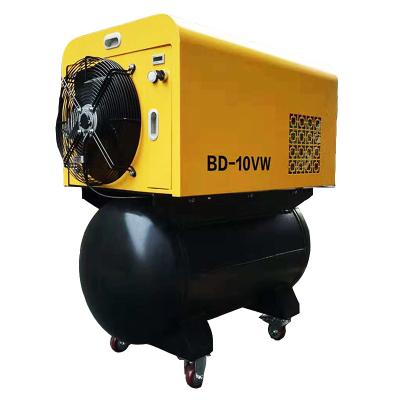 China 4HP Air Compressor Single Phase 50HZ/60HZ Mini Scroll Lubricated Silent Silent Portable Air Compressor Machinery for sale