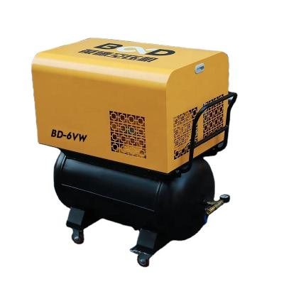 China 4HP Air Compressor Single Phase 50HZ/60HZ Mini Scroll Lubricated Silent Portable Air Compressor Machinery in Foshan for sale