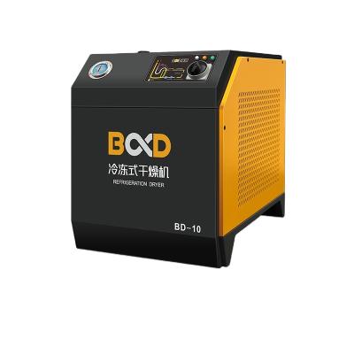 China Hotels BD Air Compressor Refrigeration Dryer 25 HP-10HP Air Dryer Refrigerated With Compressor for sale