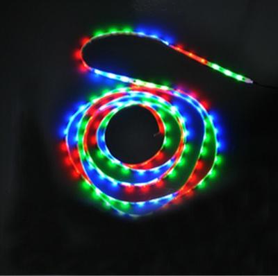 China Colora a decoração em mudança DC12V 3528 60led das luzes de tira do diodo emissor de luz do RGB para o Natal à venda