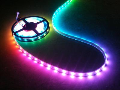 China 50IC Digital RGB 5050 LED Strip Light 2 Years Warranty CE RoHS Magic Color for sale