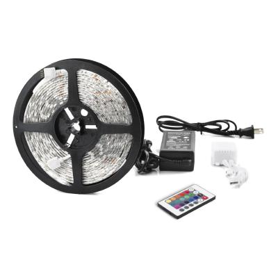 China SMD5050 150Led RGB Flexible LED Strip Light Kits 24Keys For Hallways for sale