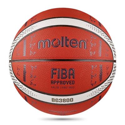 China Basketball training and pratice High-quality Material Size 7 Sports Goods In China Hygroscopic Leather Basketball for sale