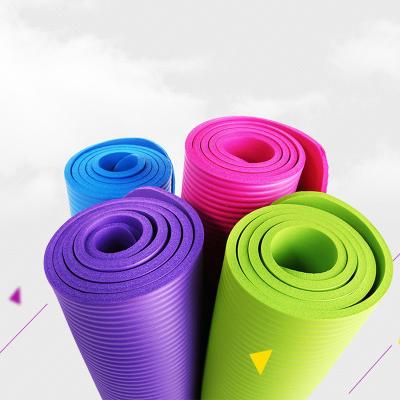 China TPE Newest High quality manufacturer wholesale non slip fitness natural custom logo yoga mat and yoga mat bag for sale