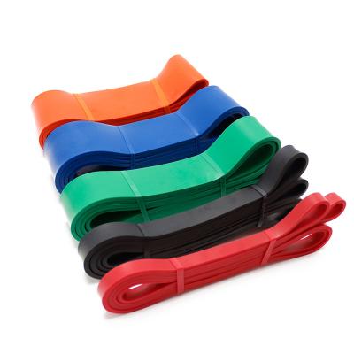 China TPE Natural Fit Latex Stretch Exercise Roll Band High ElasticityType Latex Rubber Resistance Band Roll Set for sale