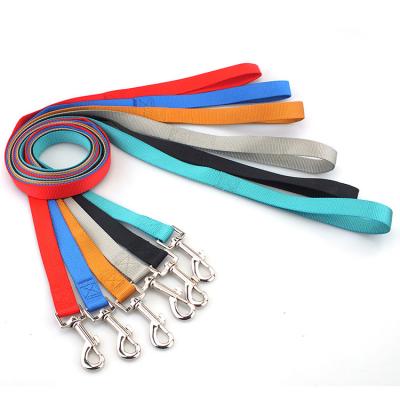 China High Quality Hot Multicolor Cheap Vegan Fashion Customized Soft Sale Nylon Rope Dog Leash for sale