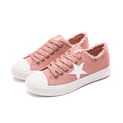 China Fashion \ outdoor canvas shoes CIA style young lady comfortable \ durable student canvas shoes wholesale price for sale