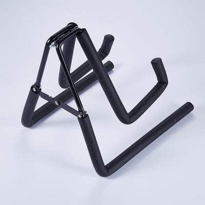 China Durale ukulele Folding Type Stand A-line folding Guitar Stand Upright Ukulele small four-string violin stand for sale