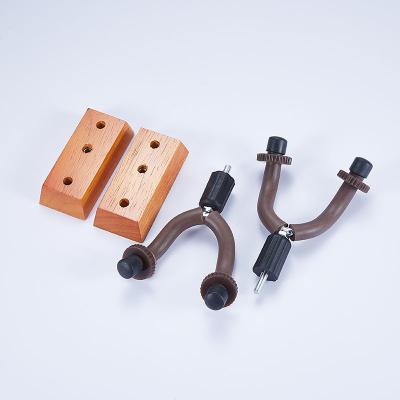 China GUITAR GUITAR WALL HOLDER Guitar Hooks Display Rack Instrument Accessories Wooden Multi Shelf Electric Guitar for sale