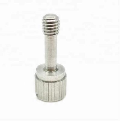 China China Supplier Aluminum OEM Knurled Machine Connector Screw For Machine for sale